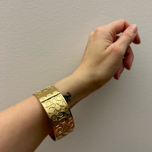 Coach Jewelry - COACH Gold Bangle Bracelet